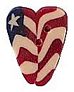 Small Folk Art Liberty Heart